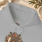 Bohemian Folk Art Drum Hoodie