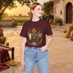 Boho Folk Drum Mandala T-Shirt