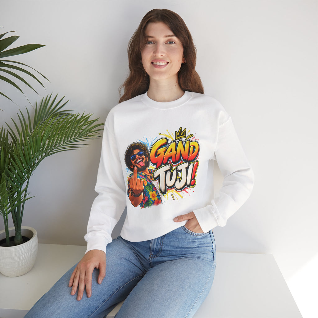 Gand Tuji! | Goan Heritage Crewneck Sweatshirt