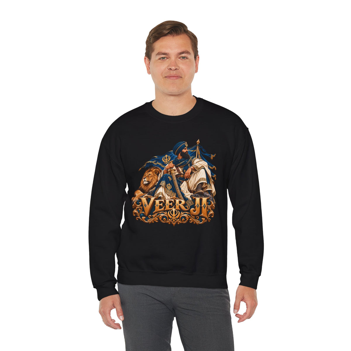 SARDAR Punjabi Pride Crewneck Sweatshirt — Heritage Edition
