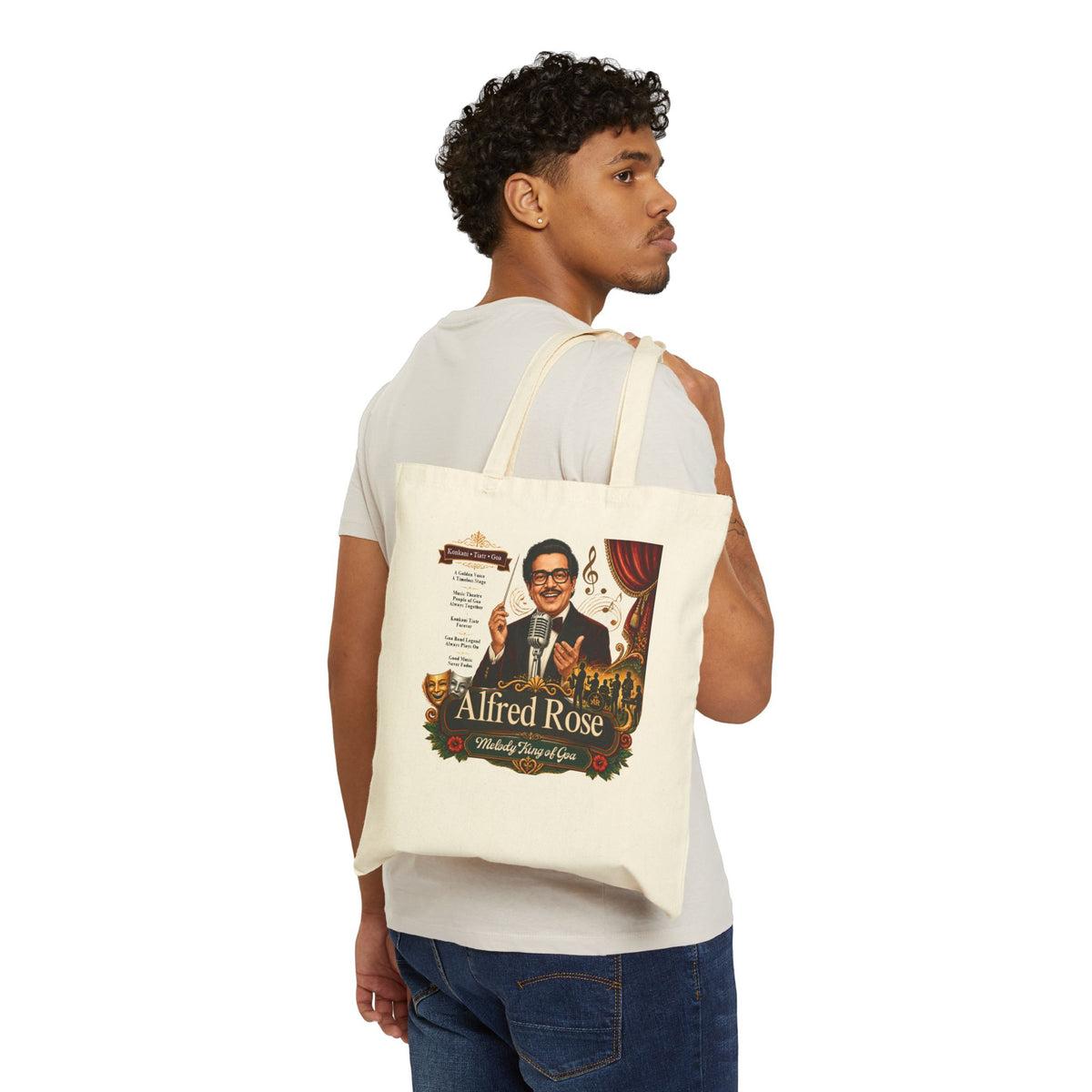 Alfred Rose Vintage Conductor Canvas Tote — product image 5