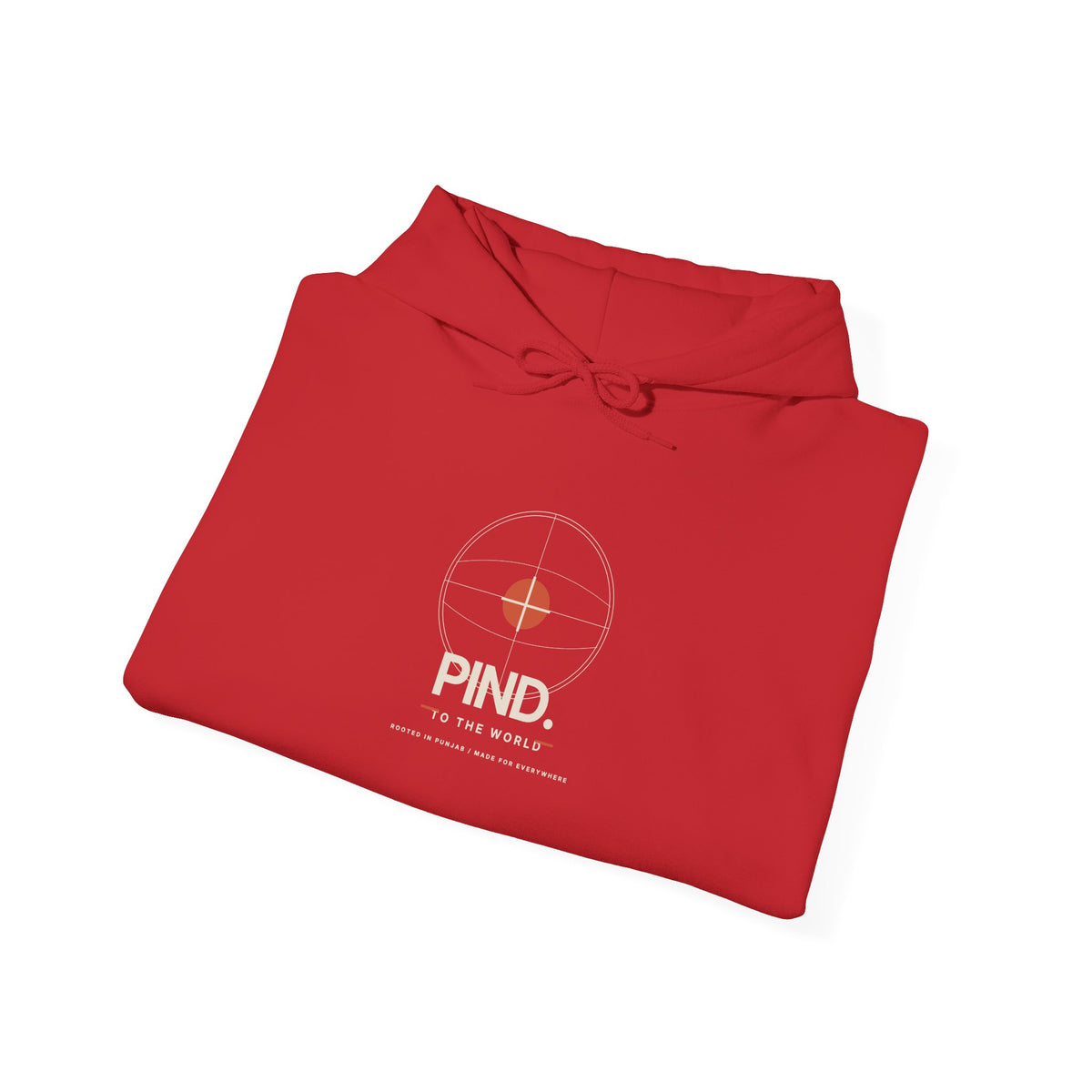 PIND. Minimalist Basketball Graphic Hoodie