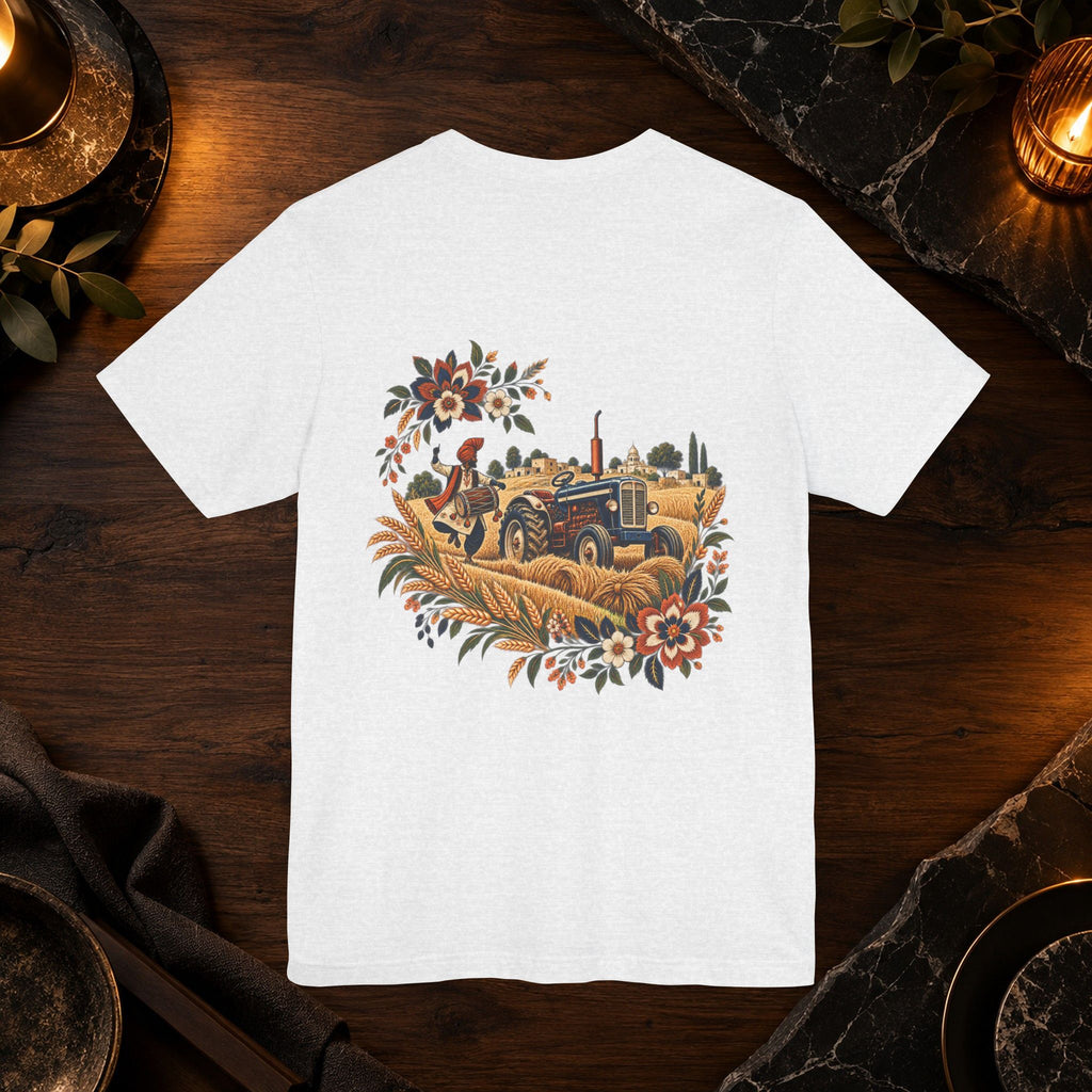 Boho Folk Drum Mandala T-Shirt