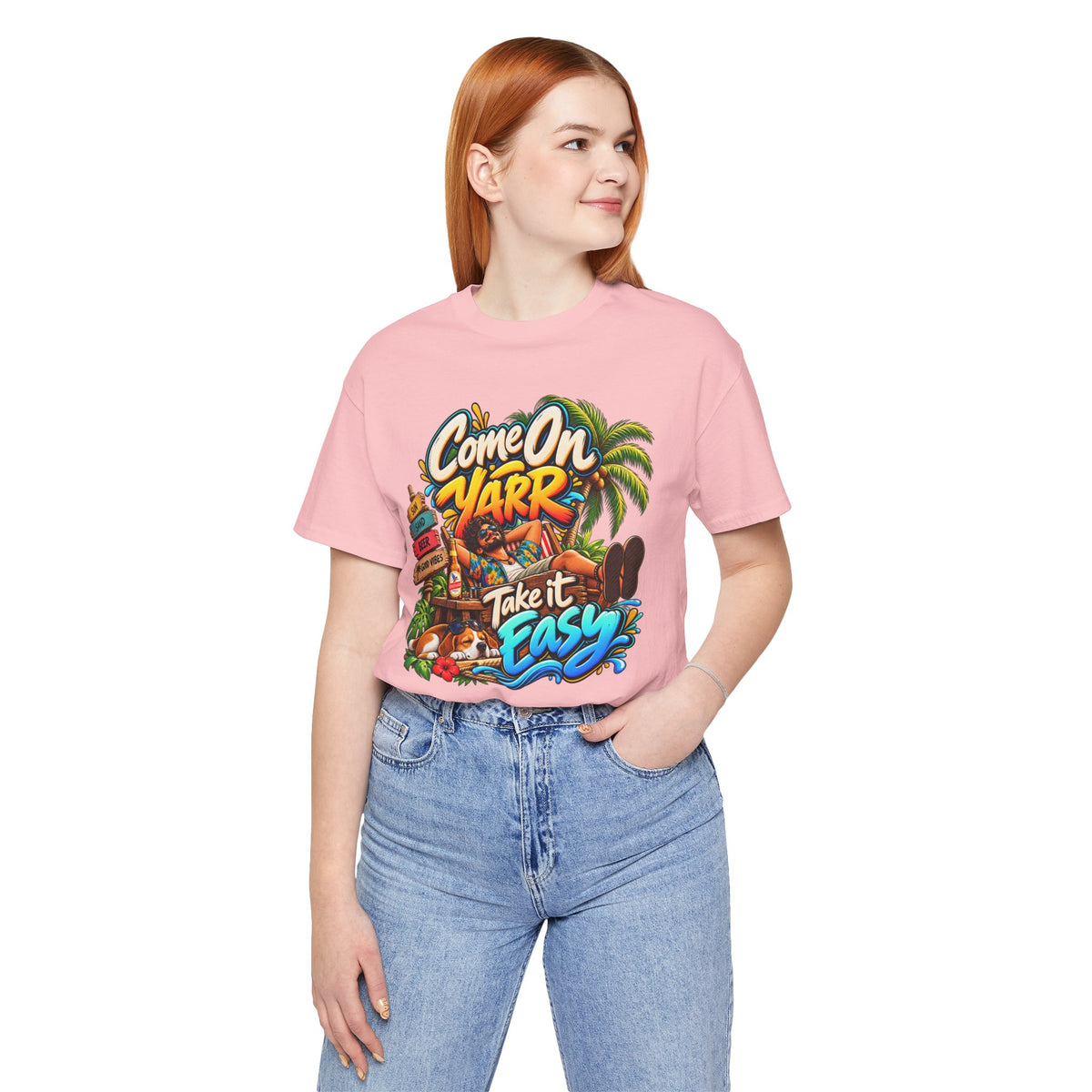 COME ON YARR / TAKE IT EASY Jersey T-Shirt