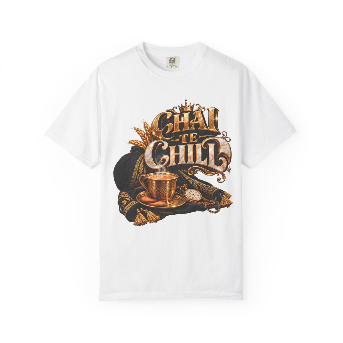 Additional view of Chai Te Chai Vintage-Style Tea Lover T-Shirt (2)