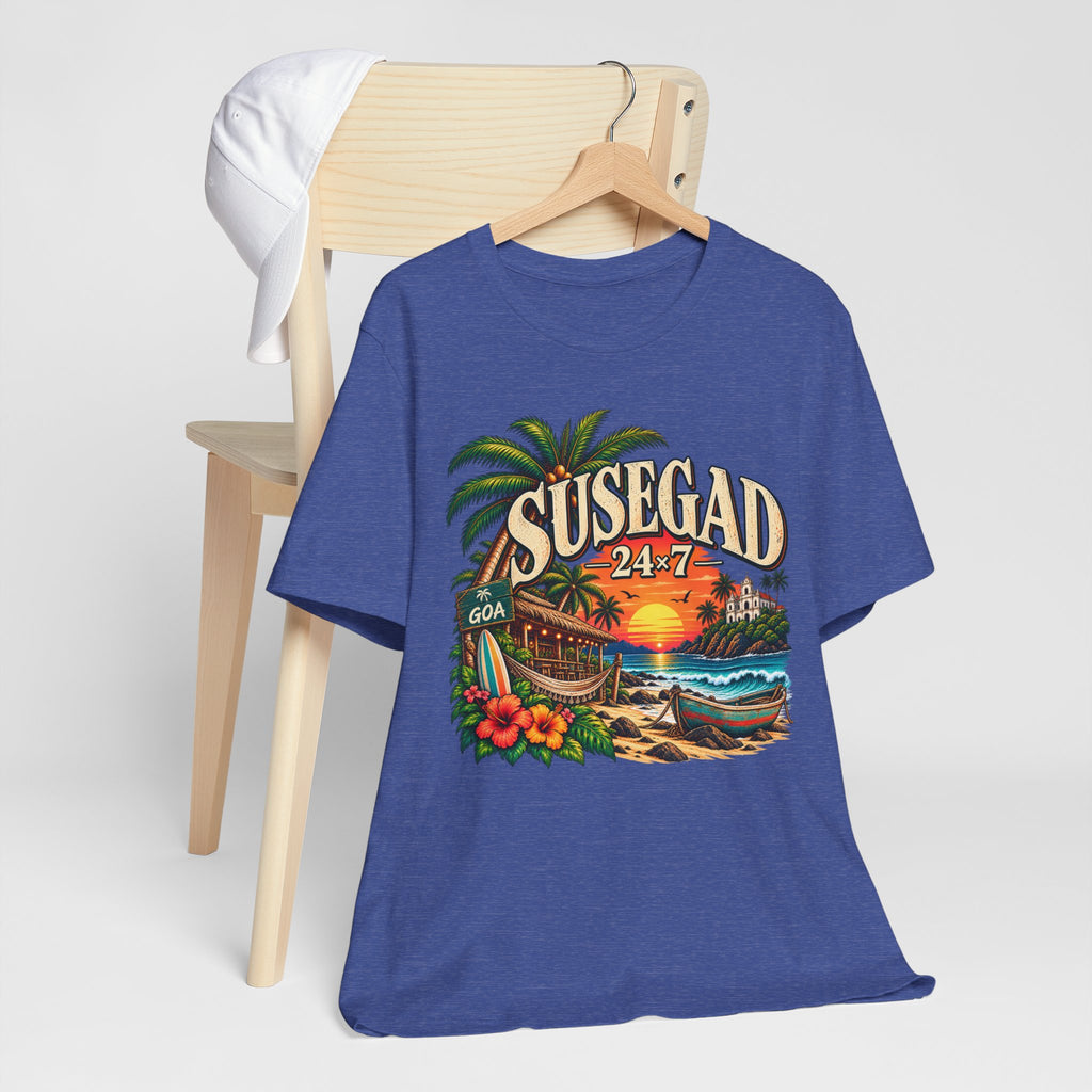 Susegad 24x7 Goa Sunset Jersey T-Shirt