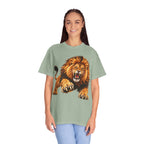 Roaring Lion Graphic T-Shirt — Bold Vintage Animal Tee