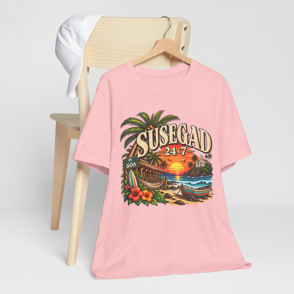 Susegad 24x7 Goa Sunset Jersey T-Shirt