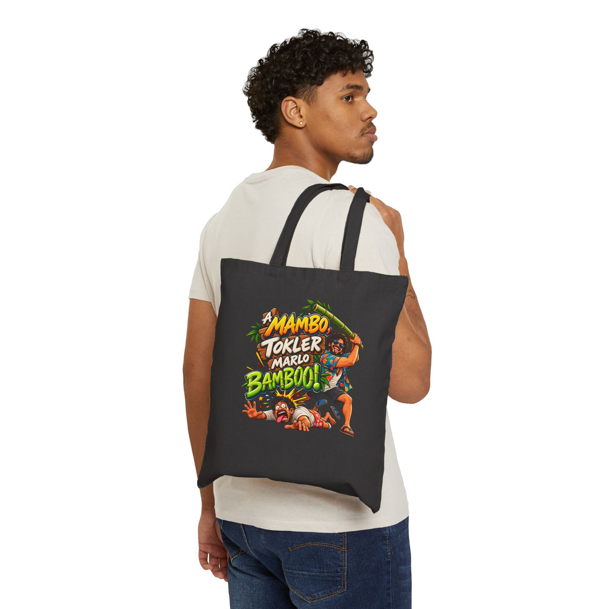 A Mambo, Tokler Marlo Bamboo! Goan Heritage Canvas Tote Bag — product image 5