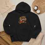 The Chill Coffee Graphic Hoodie | Autumn Leaves Pullover