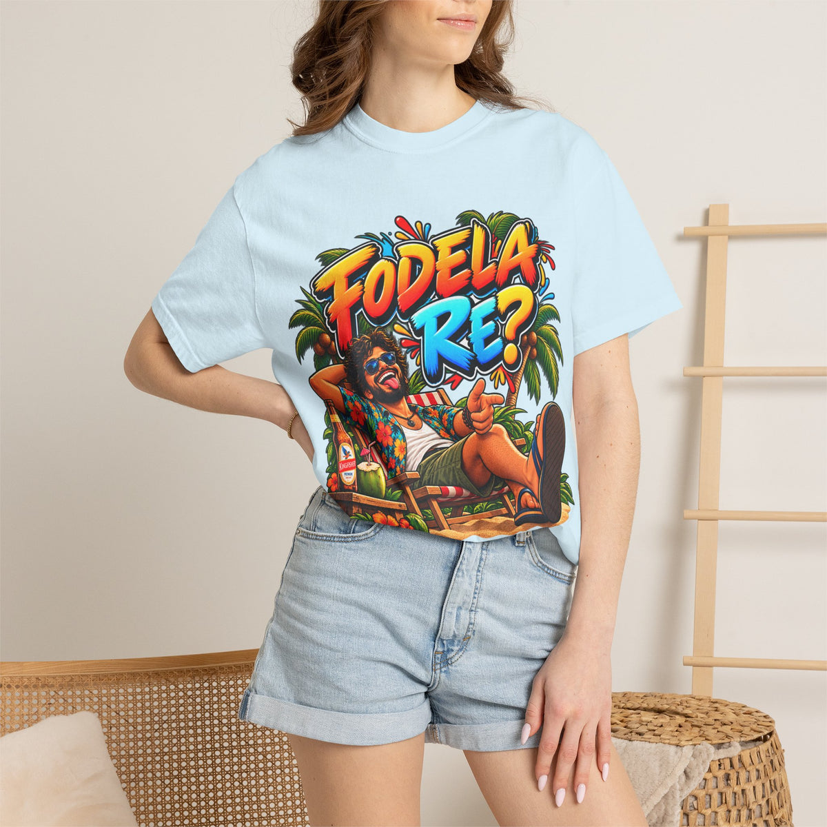 Fodela Re? | Goan Heritage Garment-Dyed T-Shirt
