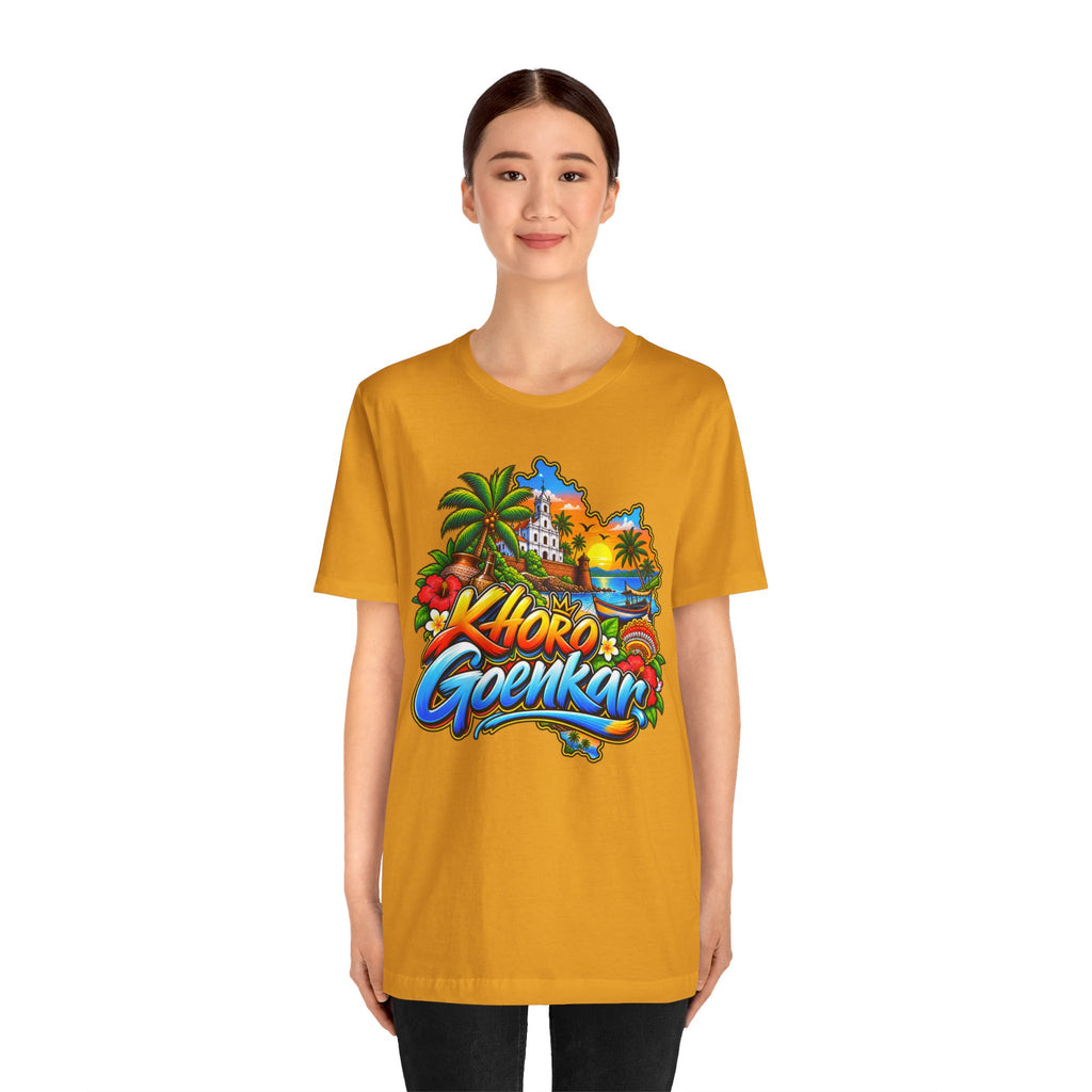 Khoro Goenkar | Goan Heritage Jersey T-Shirt