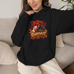 Sardar Retro Fighter Graphic Hoodie | Punjabi Heritage Pullover