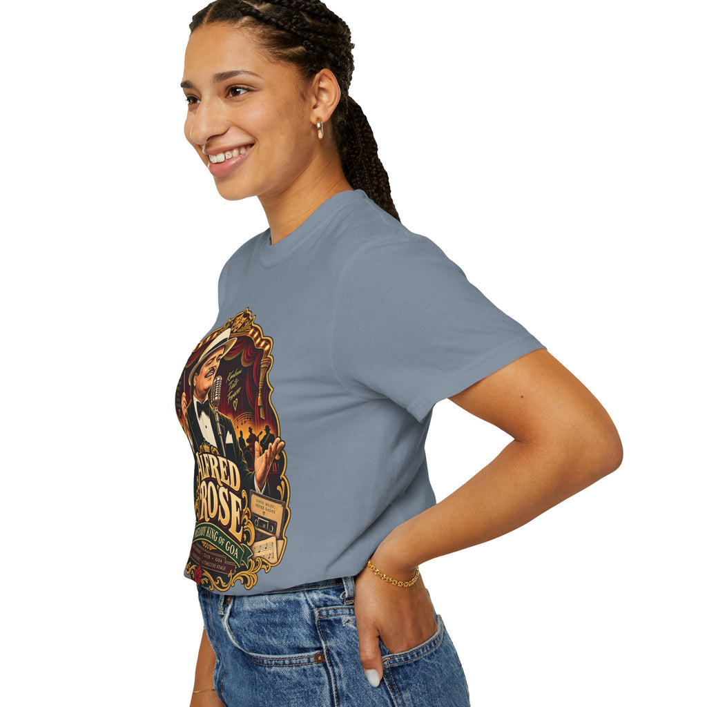 Alfred Rose Vintage Goan Music Graphic T-Shirt