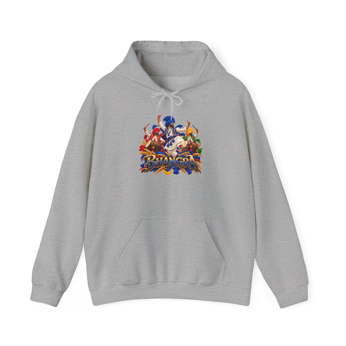 Bhangra Dance Graphic Hoodie – Punjabi Folk Music Pullover — product image 5