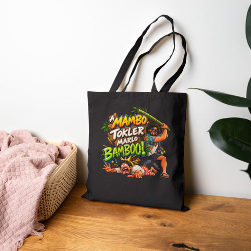 A Mambo, Tokler Marlo Bamboo! Goan Heritage Canvas Tote Bag