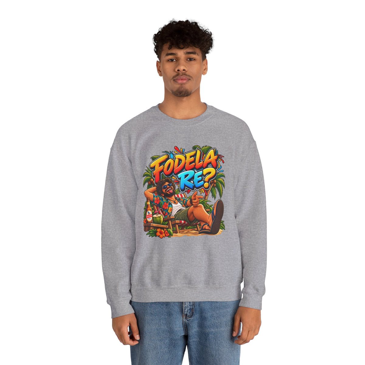 Fodela Re? | Goan Heritage Crewneck Sweatshirt