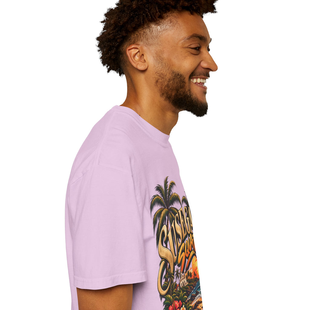 Susegad Squad Sunset Garment-Dyed T-Shirt