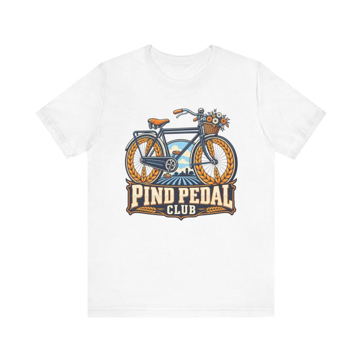 Additional view of Pind Pedal Club Bella+Canvas 3001 Punjabi Graphic T-Shirt (2)