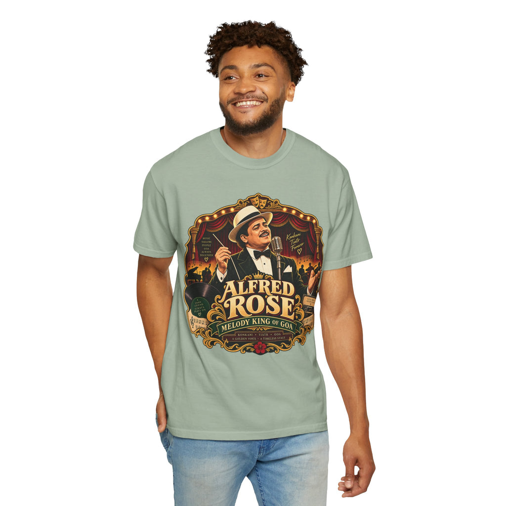 Alfred Rose Vintage Goan Music Graphic T-Shirt