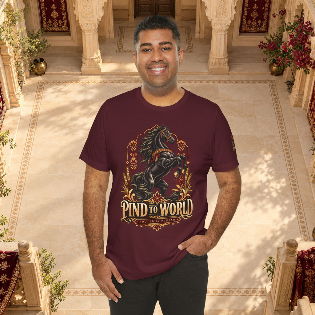 Pind to World Horse Graphic Tee