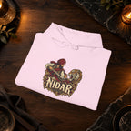 NIDAR Tiger and Bear Graphic Hoodie