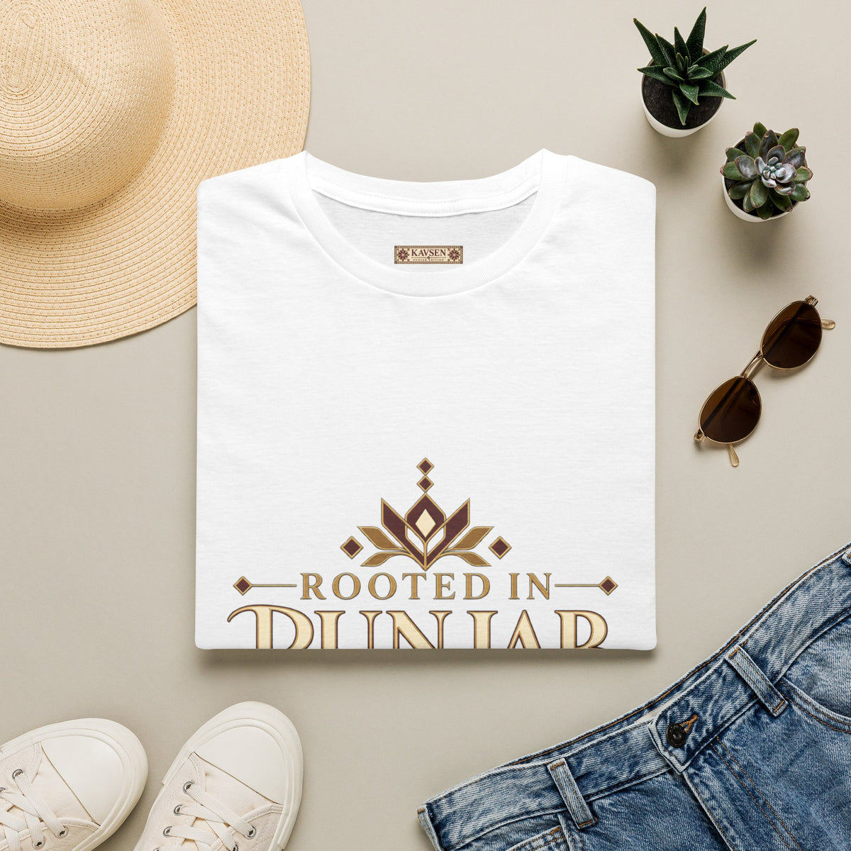 Rooted in Punjab The Root Heritage T-Shirt