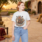 Boho Folk Drum Mandala T-Shirt