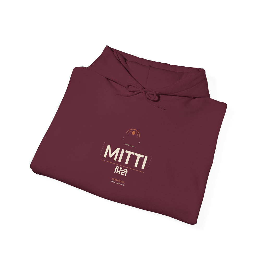 Mitti Melts Hoodie | Punjabi Heritage Graphic Sweatshirt