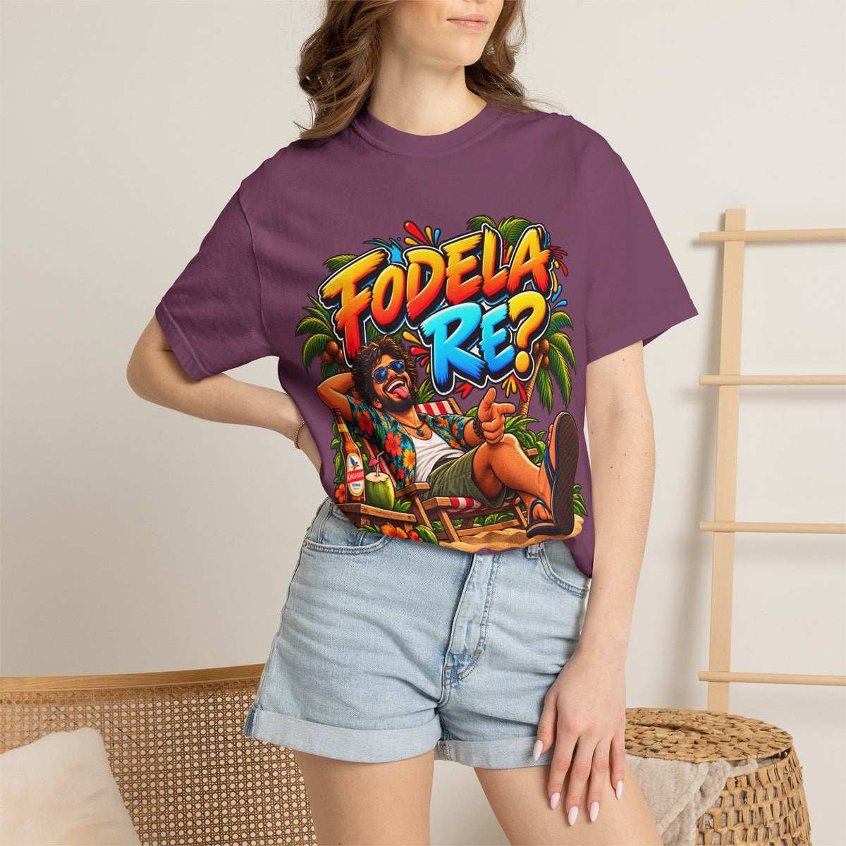 Fodela Re? | Goan Heritage Garment-Dyed T-Shirt