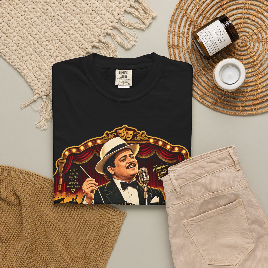 Alfred Rose Vintage Goan Music Graphic T-Shirt