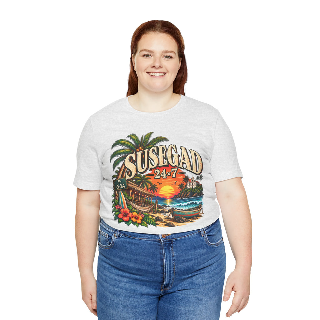 Susegad 24x7 Goa Sunset Jersey T-Shirt