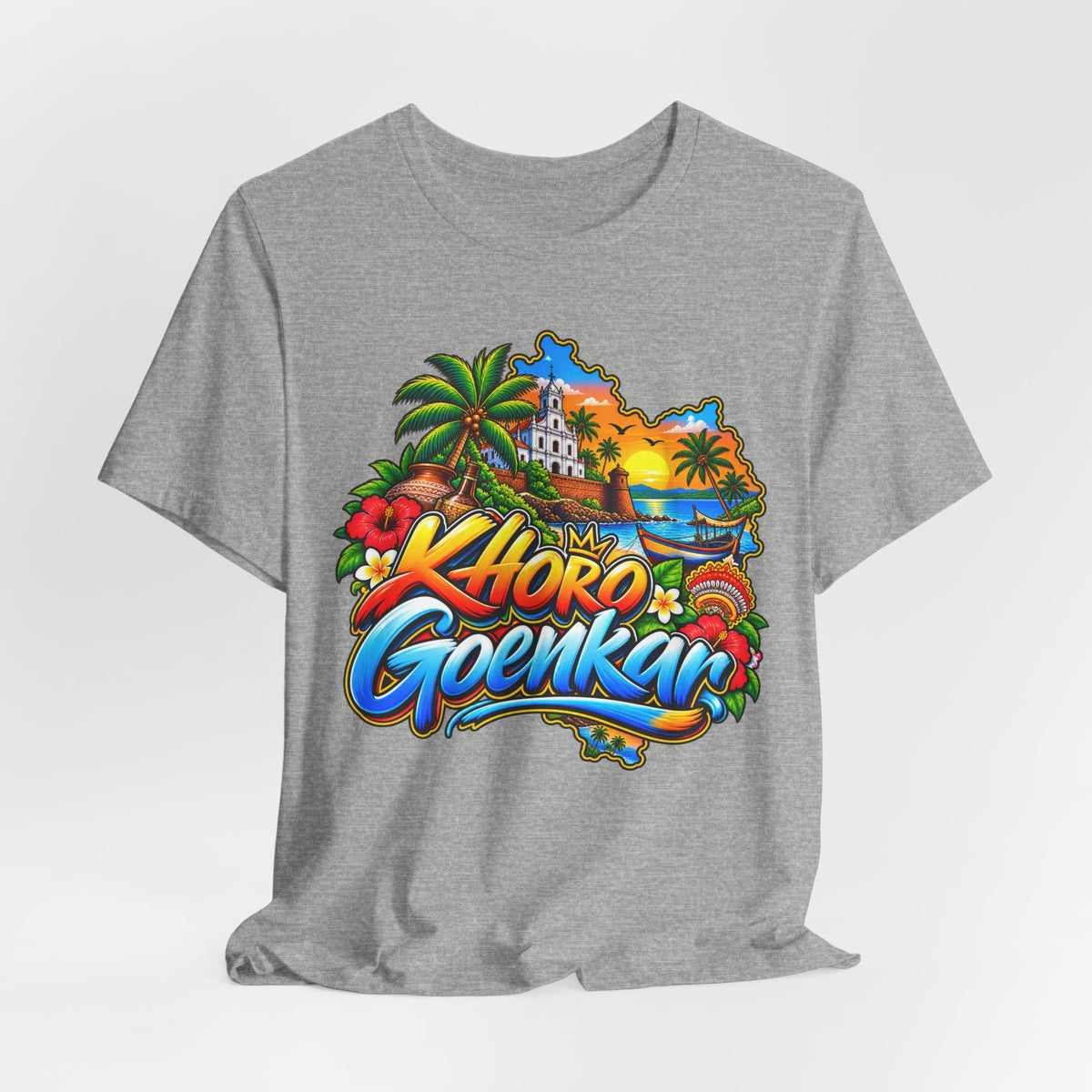 Khoro Goenkar | Goan Heritage Jersey T-Shirt