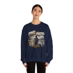 Pind to Pardes Punjabi Diaspora Crewneck Sweatshirt | Travel Art