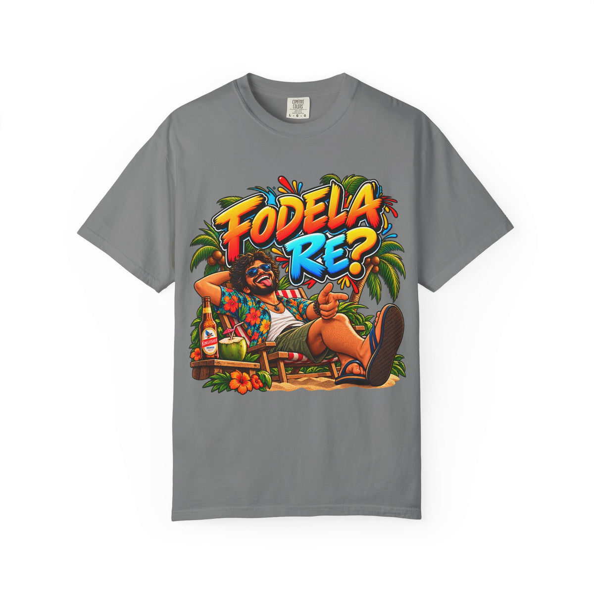 Fodela Re? | Goan Heritage Garment-Dyed T-Shirt