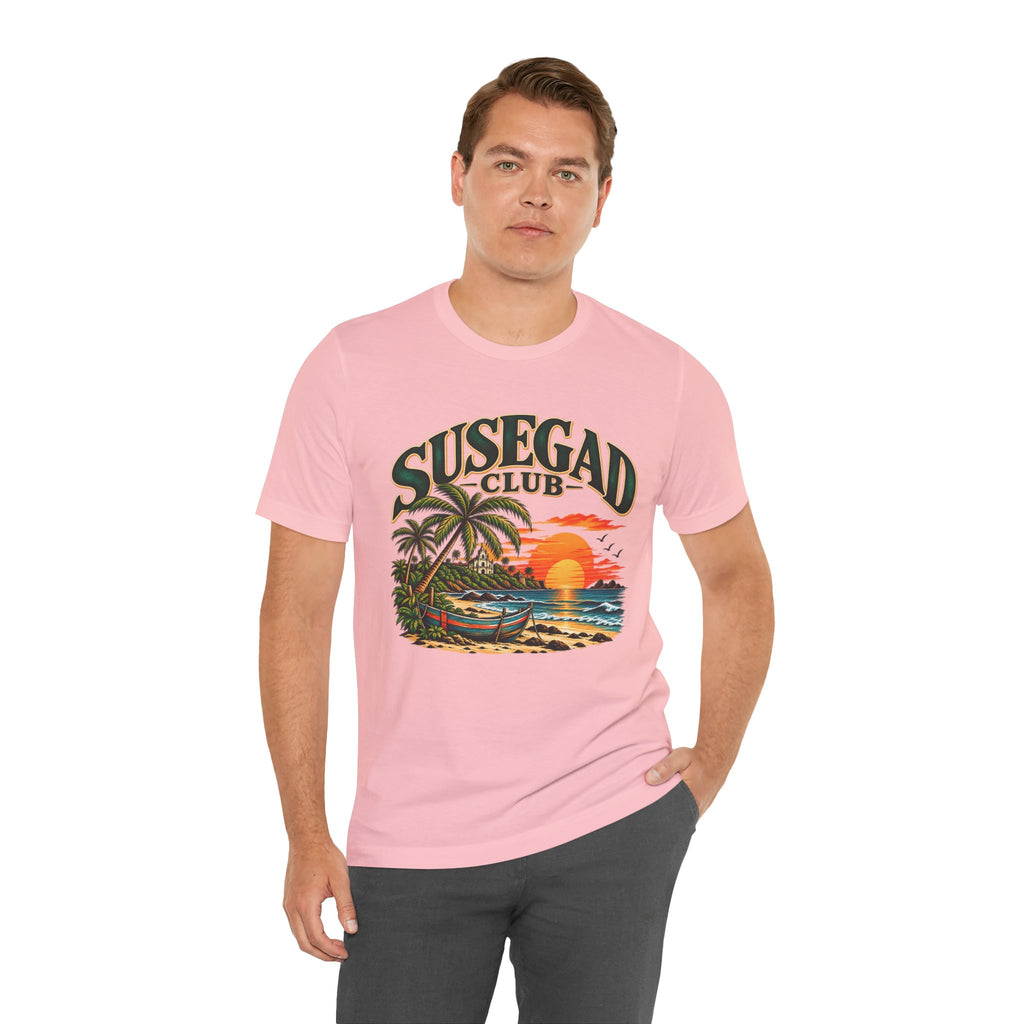 Susegad Club Sunset Beach Jersey T-Shirt