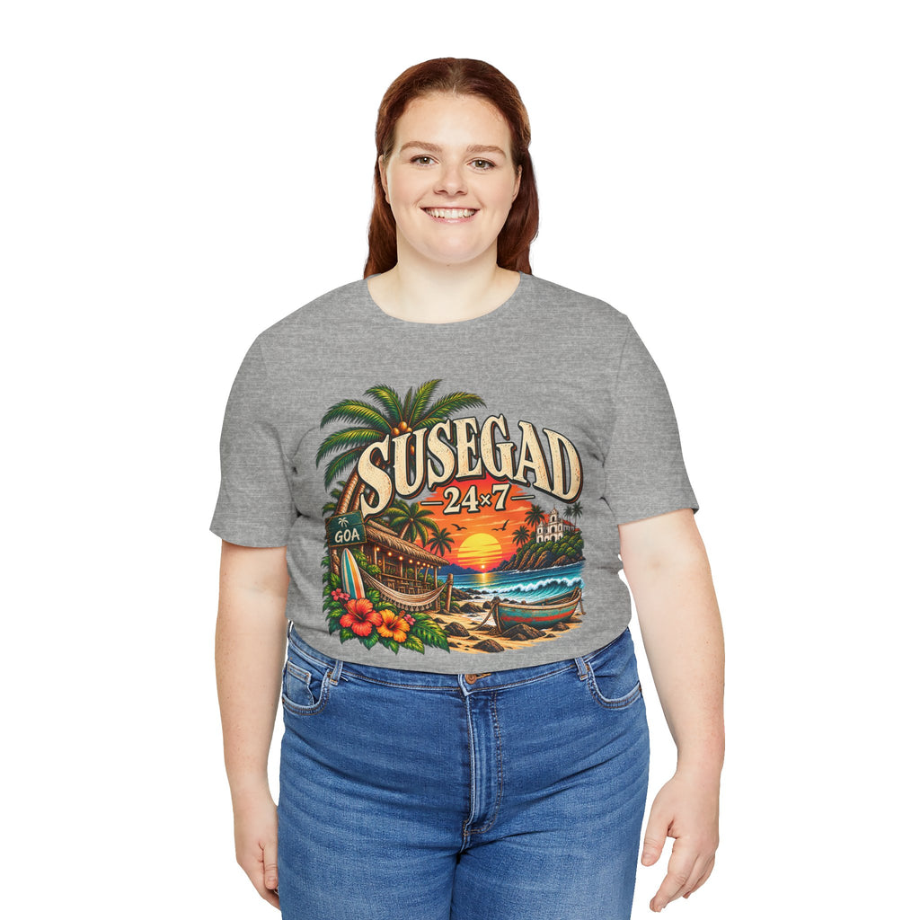 Susegad 24x7 Goa Sunset Jersey T-Shirt