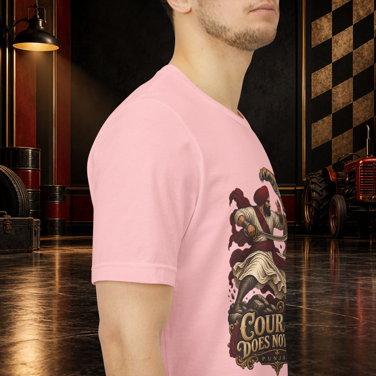 Nidar Viking Tiger Graphic T-Shirt