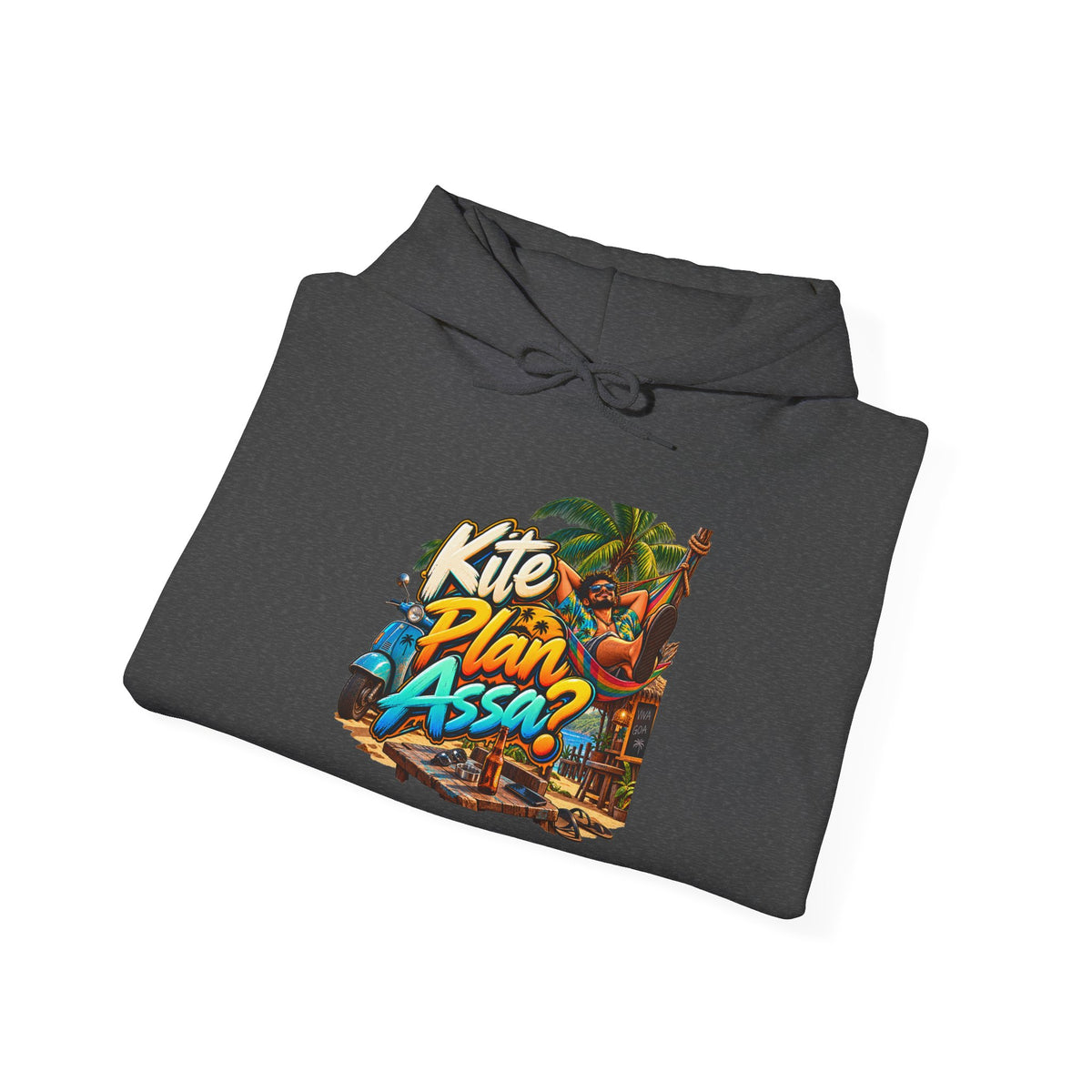 Kite Plan Assa? | Goan Heritage Heavy Blend Hoodie — Hammock Edition