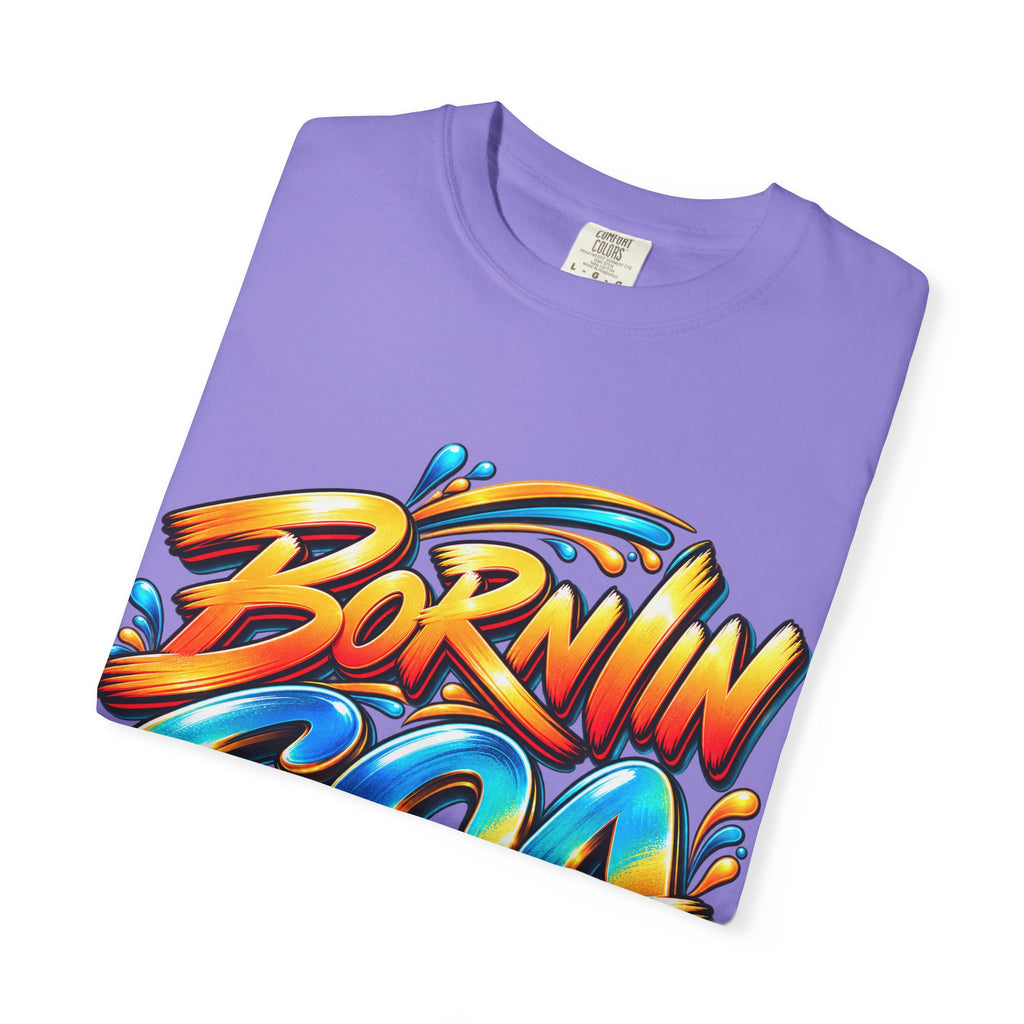 Born in Goa Graphic Tee | Garment-Dyed Cotton T-Shirt