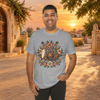 Boho Folk Drum Mandala T-Shirt