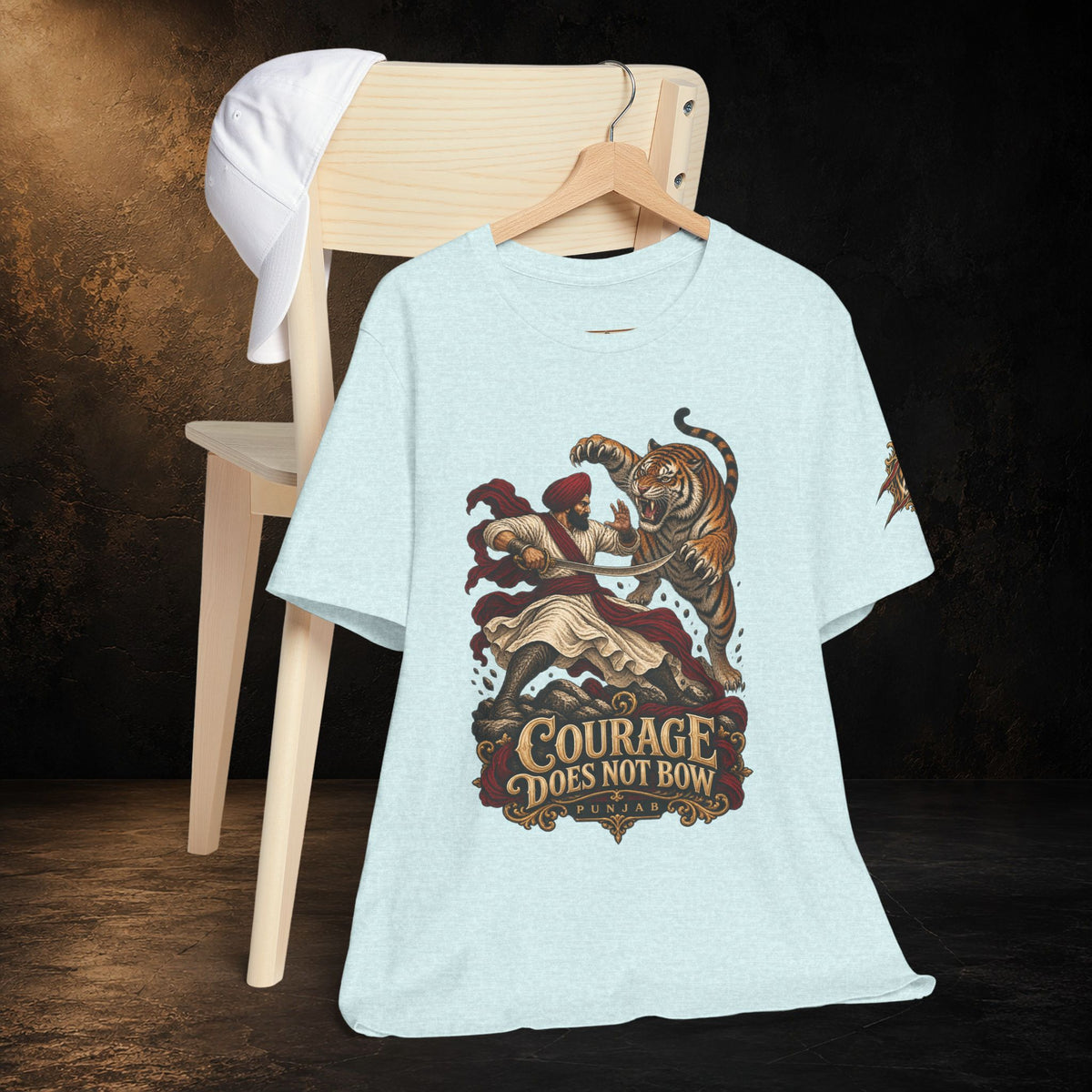 Nidar Viking Tiger Graphic T-Shirt