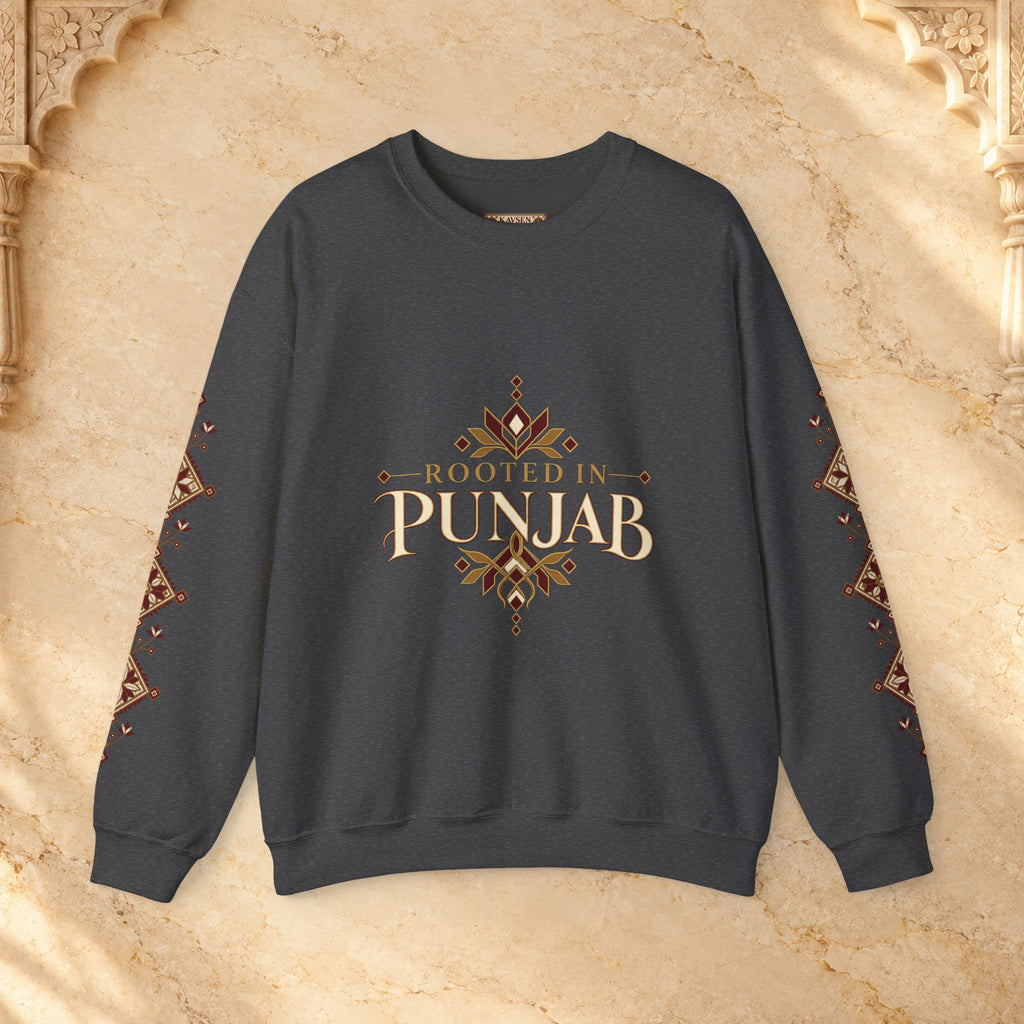 Rooted in Punjab Heritage Crewneck Sweatshirt