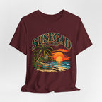 Susegad Club Sunset Beach Jersey T-Shirt