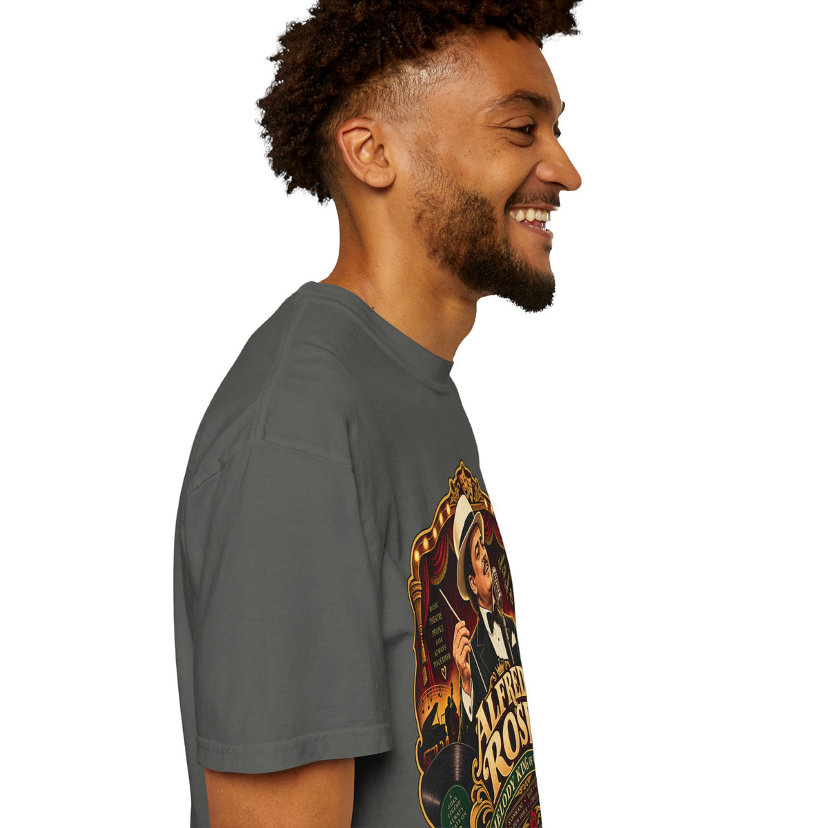 Alfred Rose Vintage Goan Music Graphic T-Shirt
