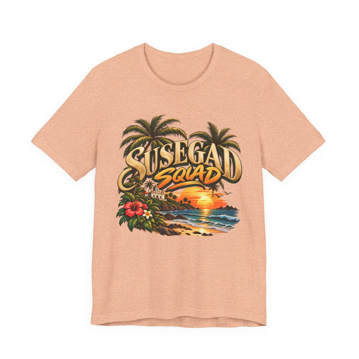 Susegad Squad Sunset Beach T-Shirt | Goan Pride