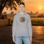 Bohemian Folk Art Drum Hoodie