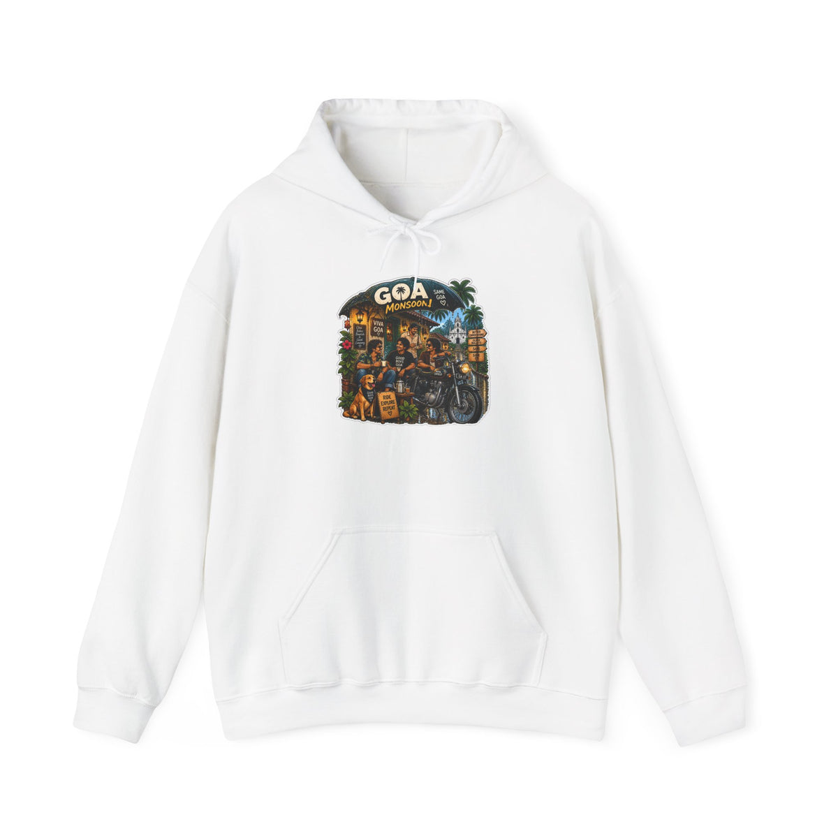 Additional view of Goemcho Swag — Goan Heritage Heavy Blend Hoodie (2)