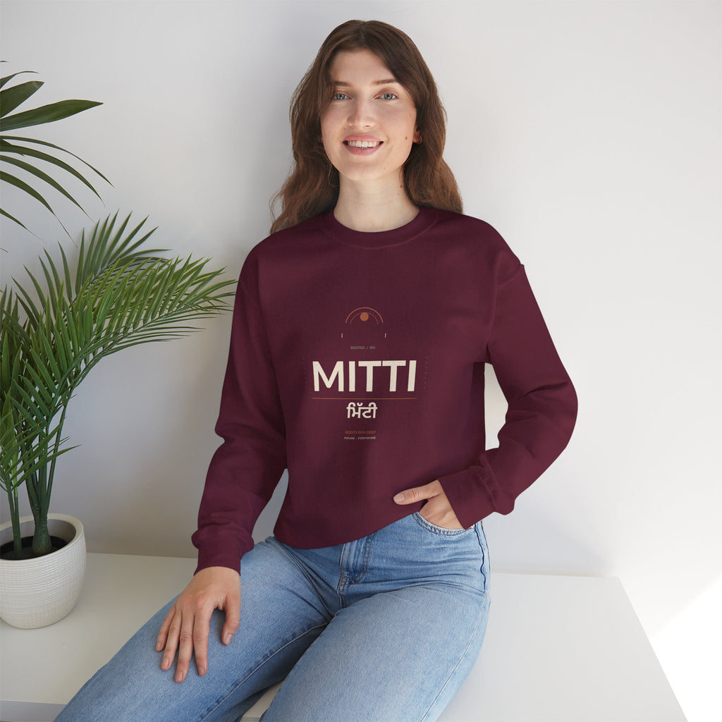 Mitti Minimalist Logo Crewneck Sweatshirt