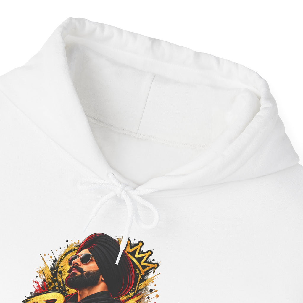 Punjabi Pride Graphic Hoodie | Illustrated Heritage Pullover